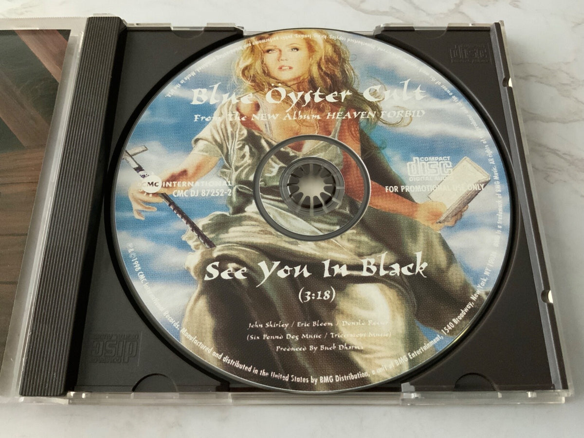 Blue Oyster Cult – See You In Black (Promo) (1998)
