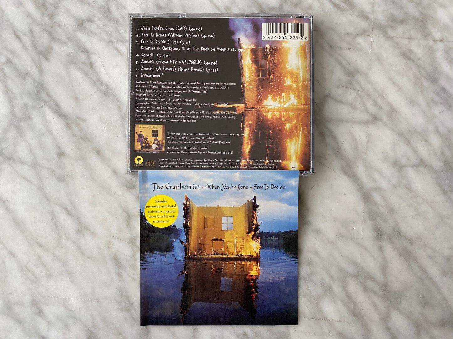 The Cranberries – When You're Gone Free To Decide (Maxi Single) (1996)