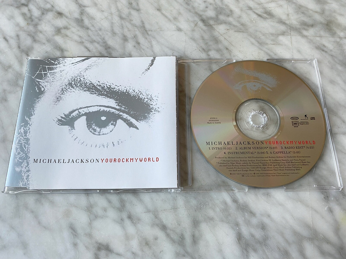 Michael Jackson – You Rock My World (Maxi Single) (2001)
