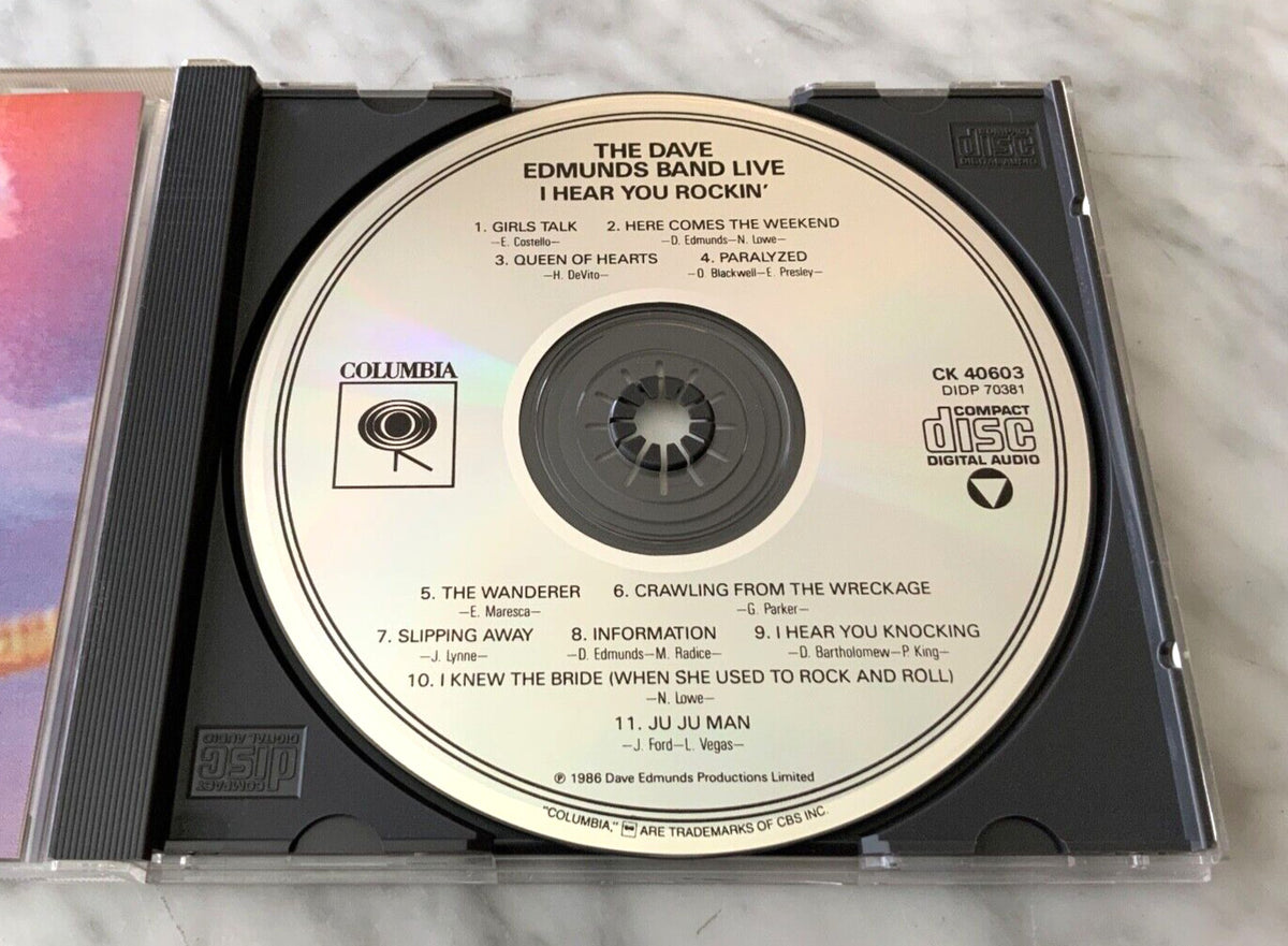 The Dave Edmunds Band – Live I Hear You Rockin' (1987) [DADC PRESS]