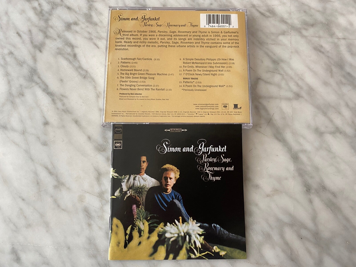Simon & Garfunkel – Parsley Sage Rosemary Thyme Bridge Over Troubled Water (2008)