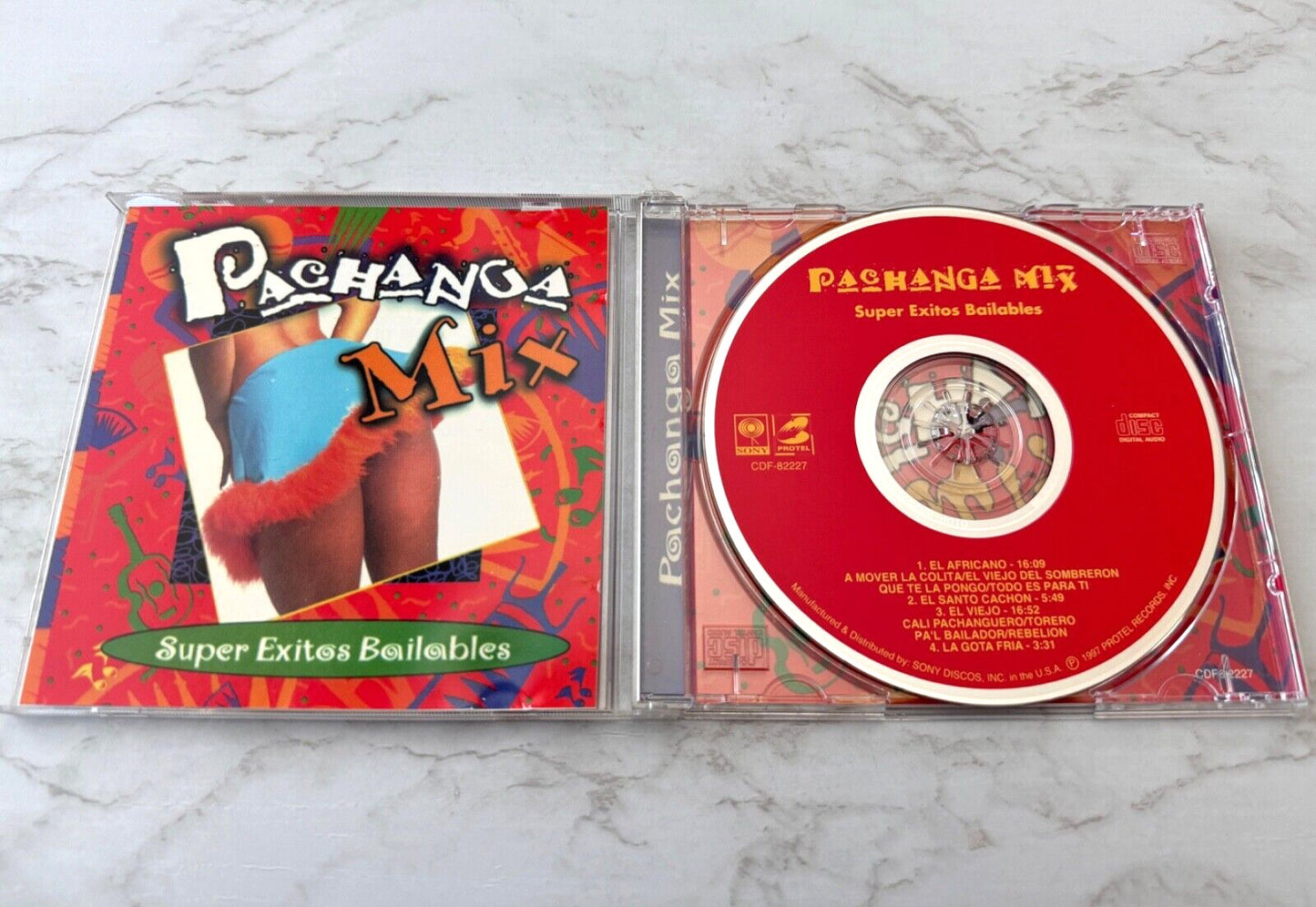 Various, La Sonora Dinamita, Grupo Niche – Pachanga Mix Super Exitos Bailables (1997) [ORIGINAL USA PRESS]