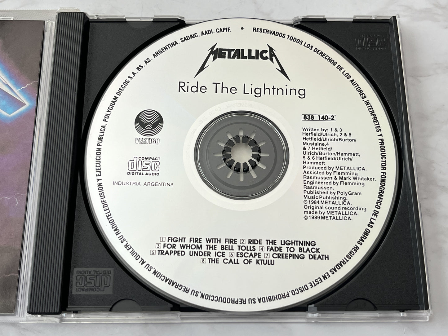 Metallica – Ride The Lightning (2007)