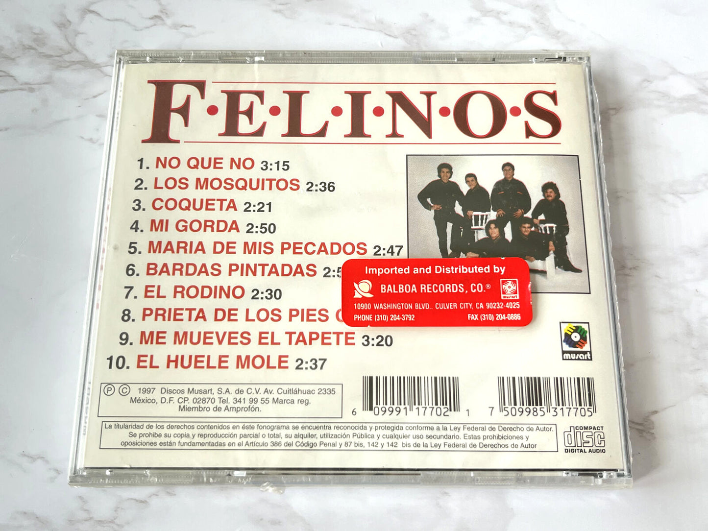 Felinos – No Que No (1997)