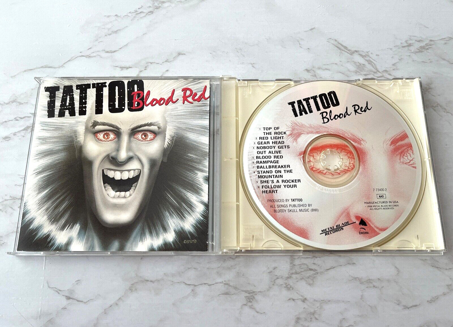 Tattoo – Blood Red (1988) [ORIGINAL USA PRESS]