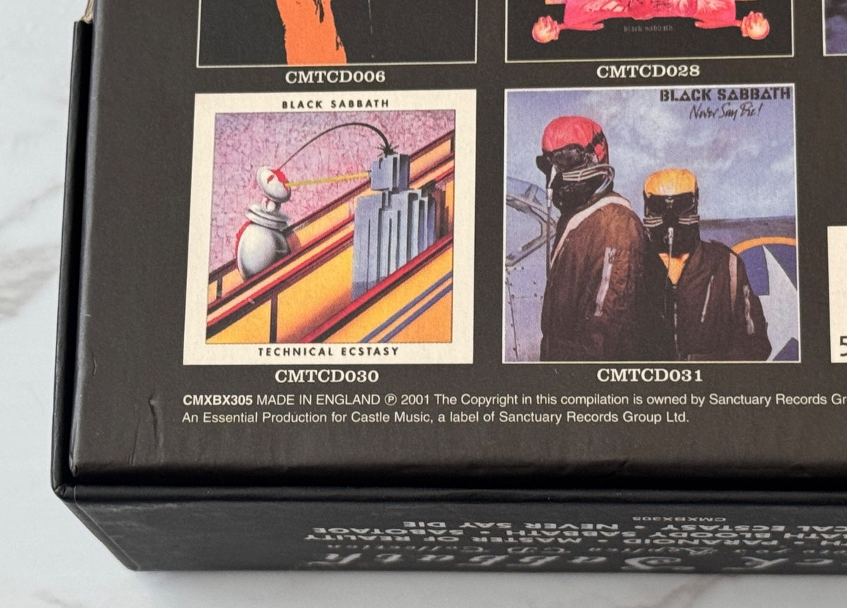 Black Sabbath – The Complete 70s Replica Collection 8 (Numbered, Box Set) (2001) [UK PRESS]