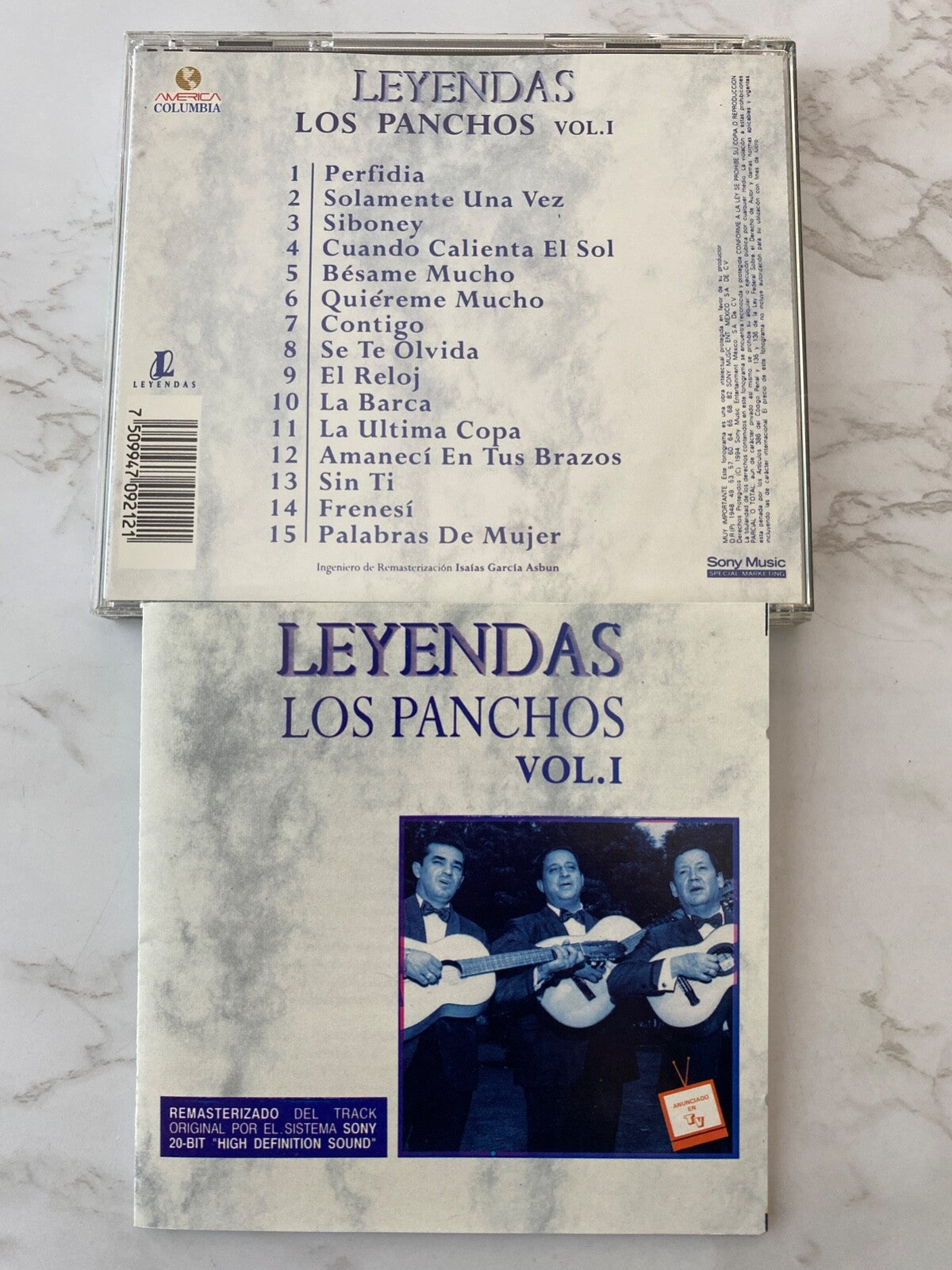 Trio Los Panchos – Vol. 1 Leyendas (1994) [ORIGINAL MEXICO PRESS]
