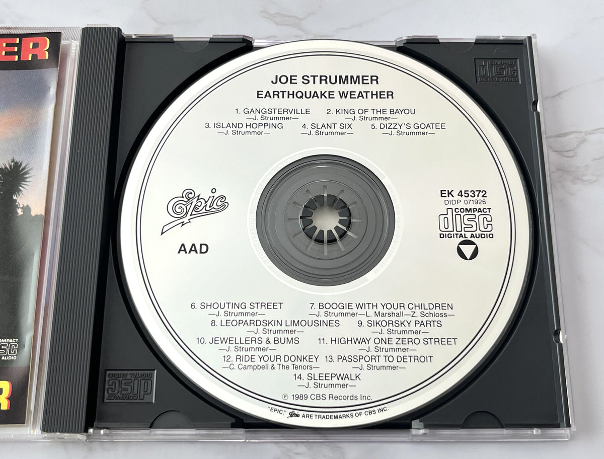 Joe Strummer – Earthquake Weather (1989) [DADC PRESS]