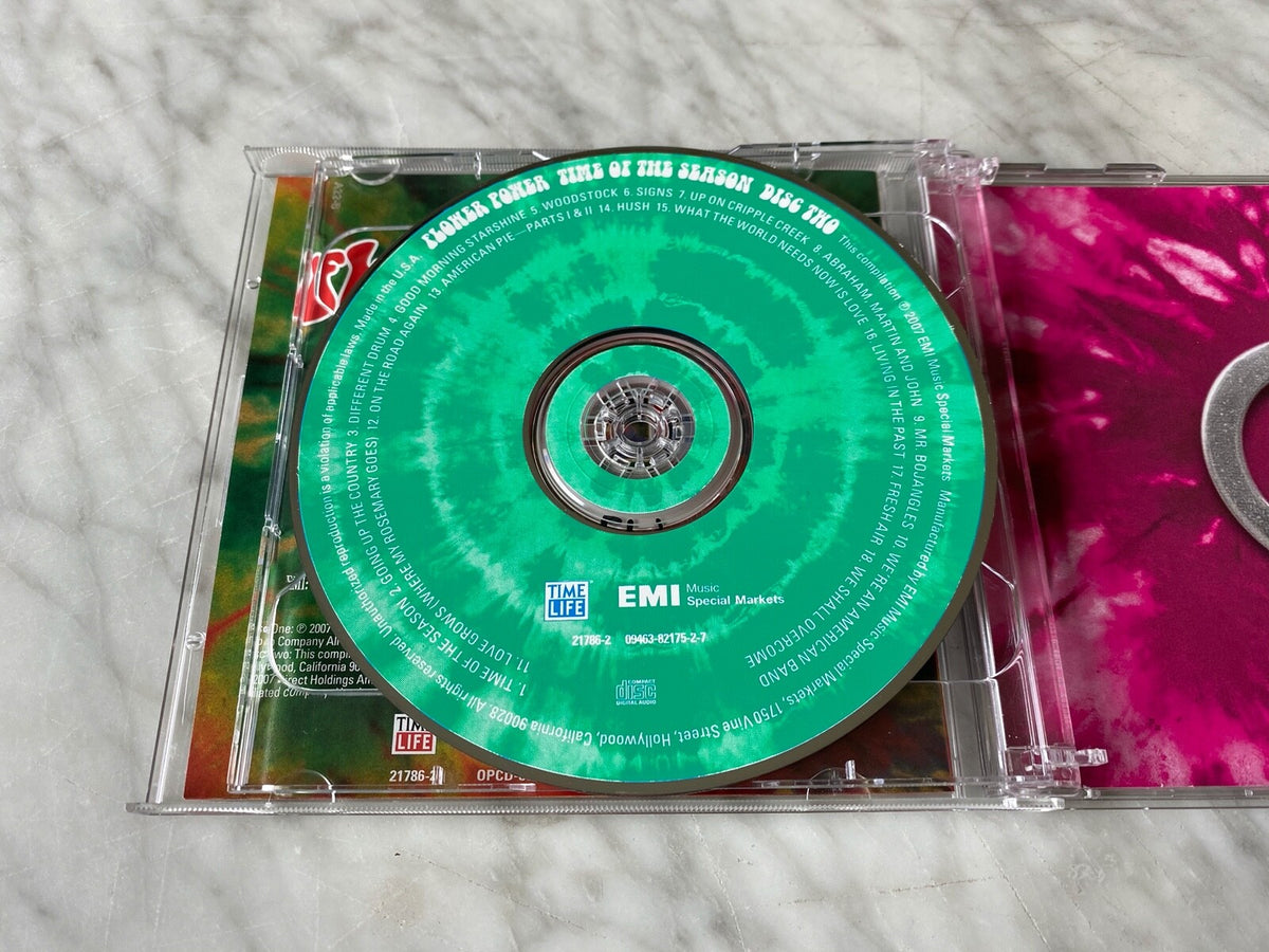 Various, Alice Cooper – Time Life Flower Power Time Of The Season (2007)