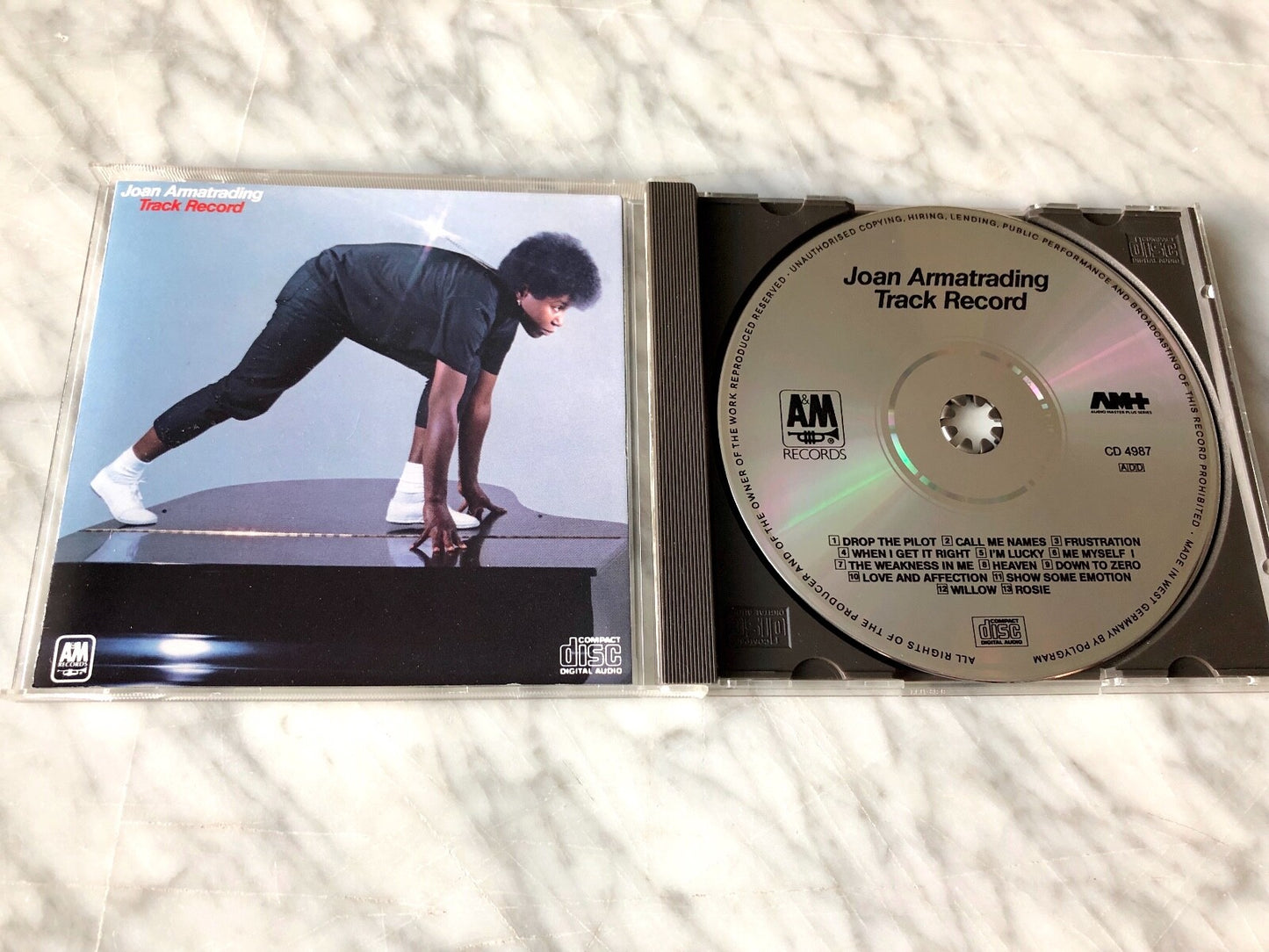Joan Armatrading – Track Record (First Pressing) [GERMAN PRESS]