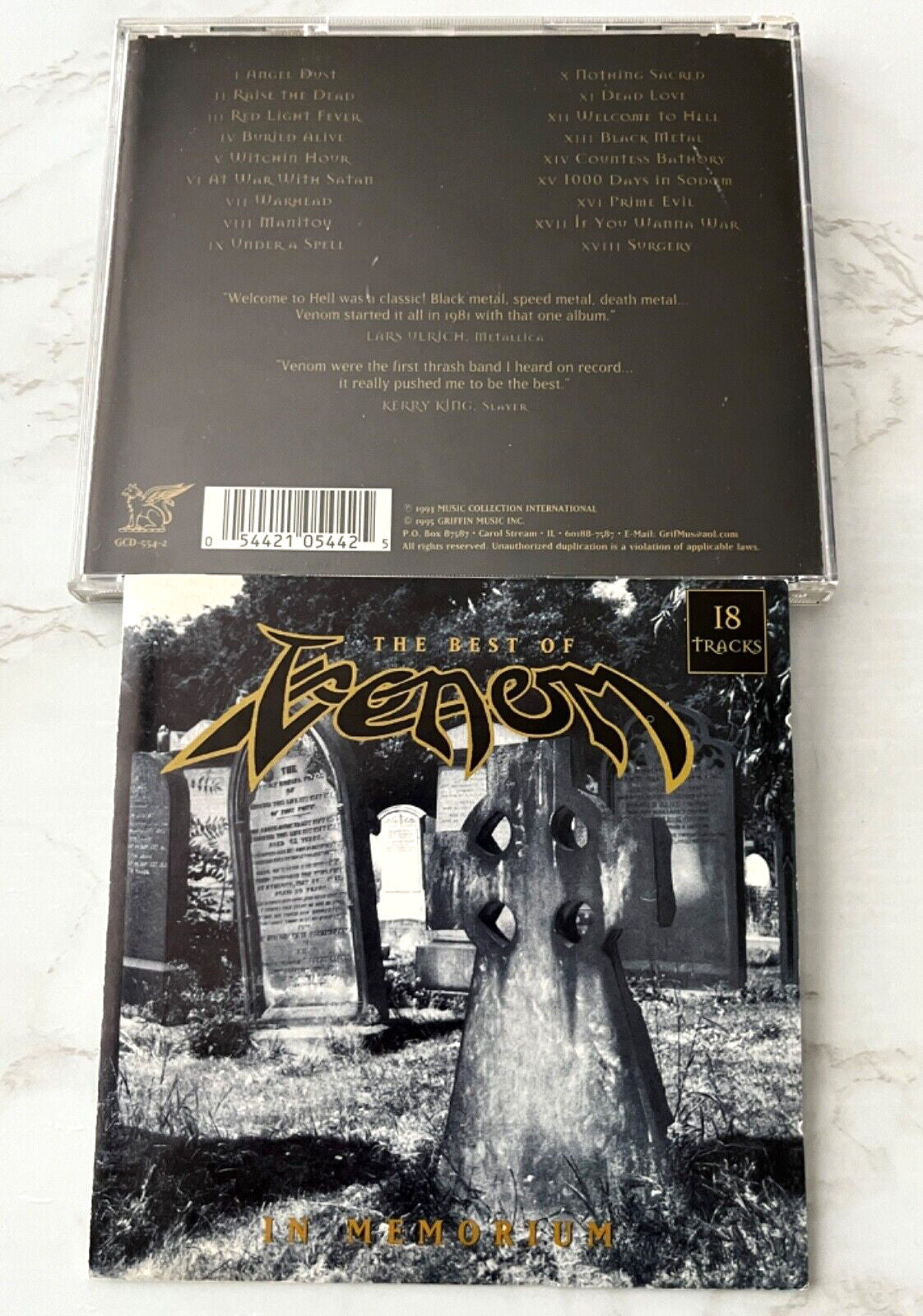 Venom – The Best Of In Memorium (1995) [ORIGINAL USA PRESS]
