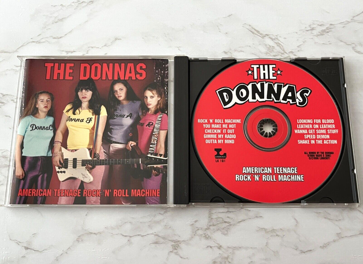 The Donnas – American Teenage Rock N Roll Machine (1998) [ORIGINAL USA PRESS]
