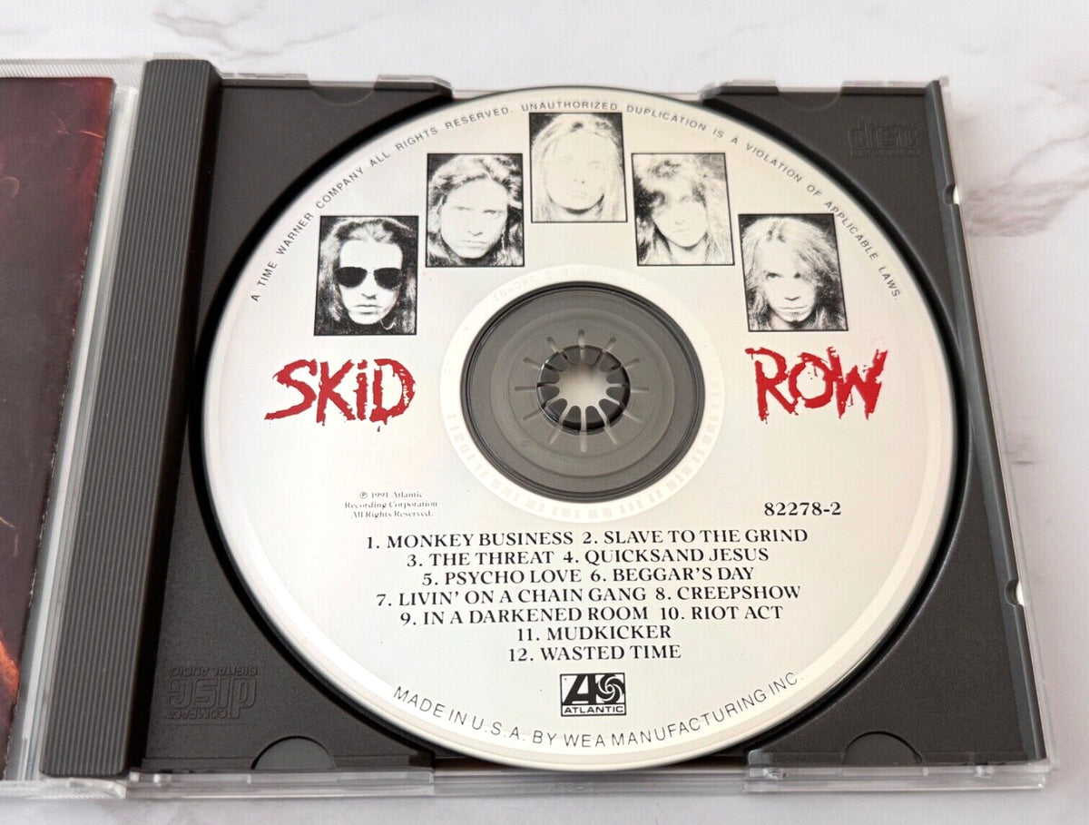 Skid Row – Slave To The Grind (1991) [ORIGINAL USA PRESS]
