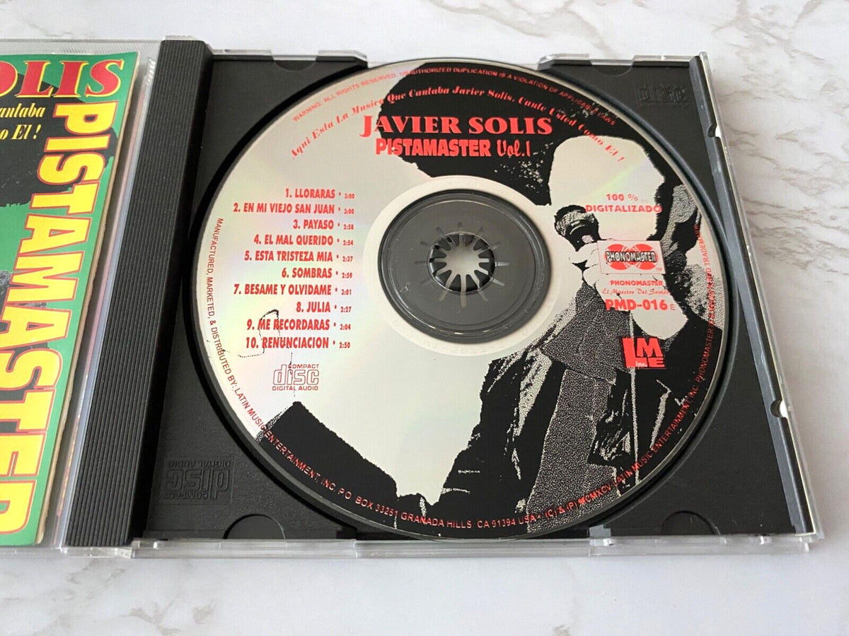 Javier Solis – Pistamaster Vol. 1 (1995) [ORIGINAL USA PRESS]