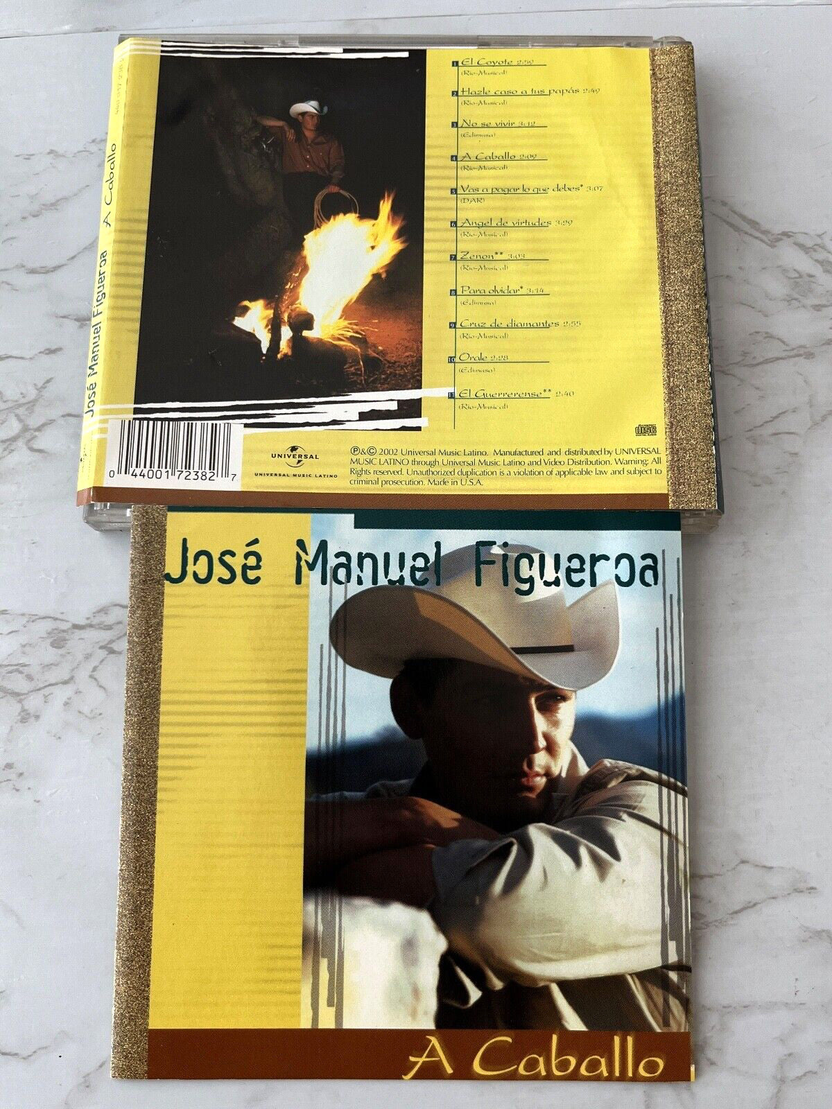 Jose Manuel Figueroa – A Caballo (2002) [ORIGINAL USA PRESS]