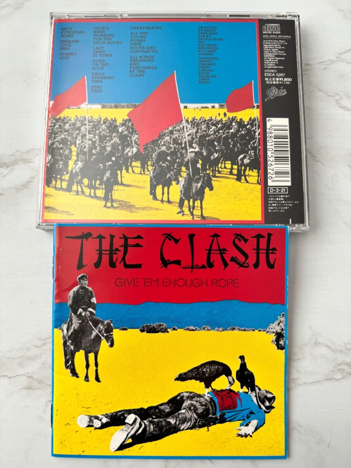 The Clash – Give Em Enough Rope (OBI) (1991)