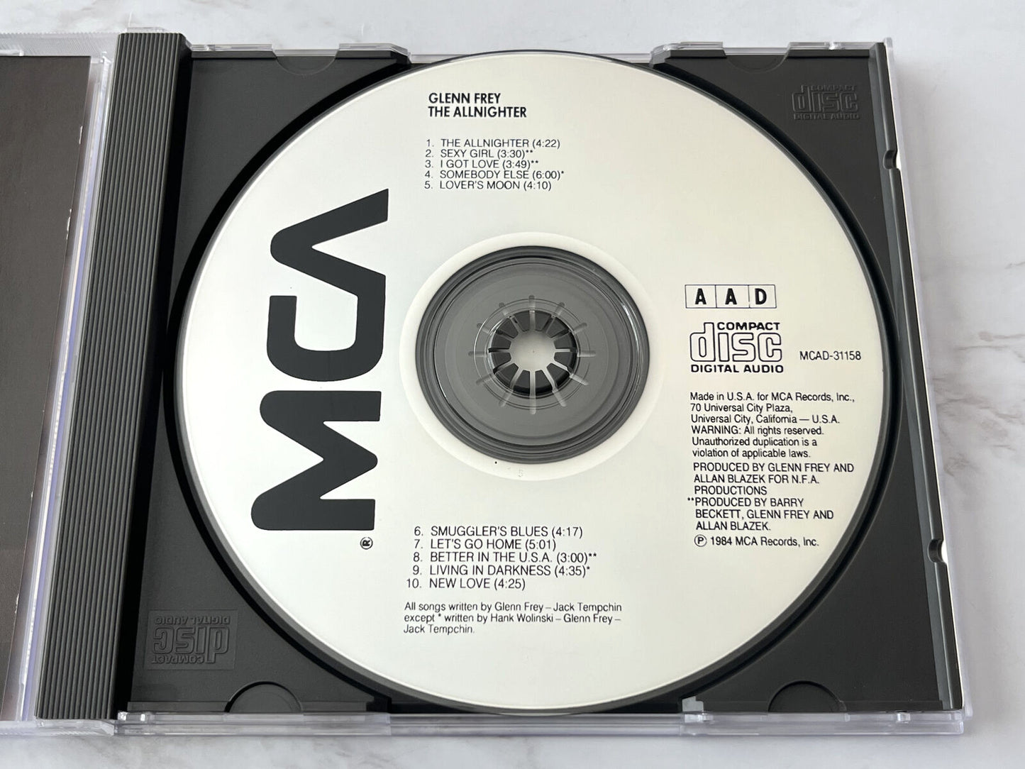 Glenn Frey – The Allnighter [JVC PRESS]