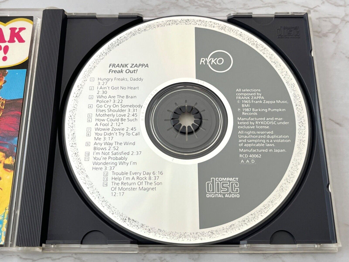 Frank Zappa, The Mothers Of Invention – Freak Out (1987) [JAPAN TARGET ERA]