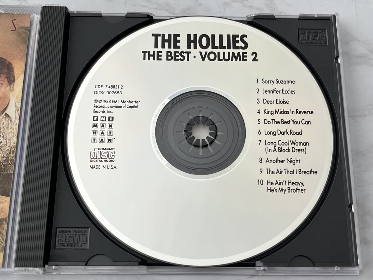 The Hollies – The Best Vol. 2 (1988) [DADC PRESS]