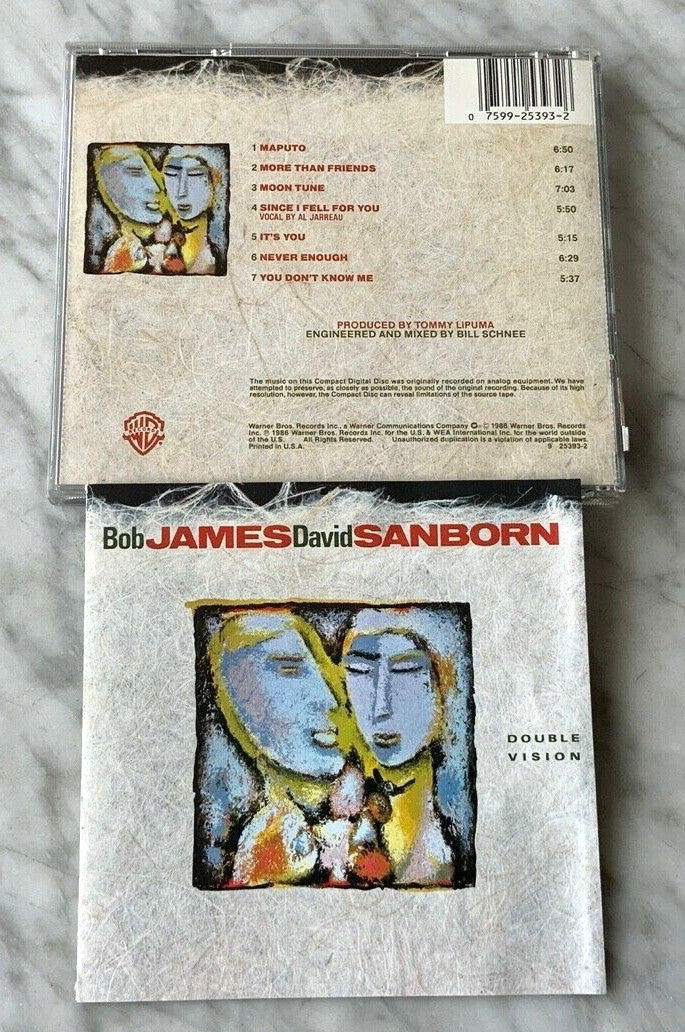 Bob James, David Sanborn – Double Vision (1986) [JAPAN TARGET ERA]