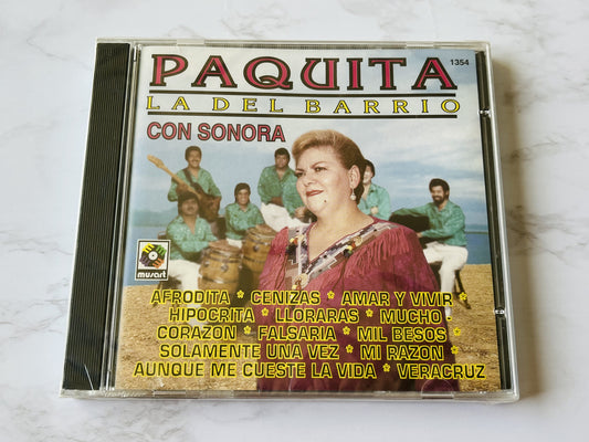 Paquita La Del Barrio – Con Sonora (1995) [ORIGINAL MEXICO PRESS]