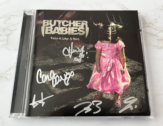 Butcher Babies – Take It Like A Man (Signed) (2015) [ORIGINAL USA PRESS]