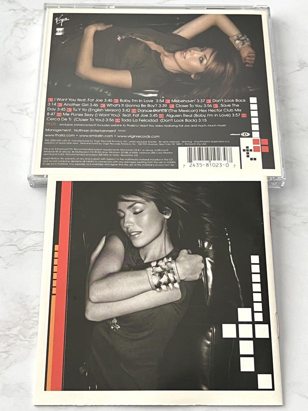 Thalia, Thalía – Thalia, Thalía (2003) [ORIGINAL USA PRESS]