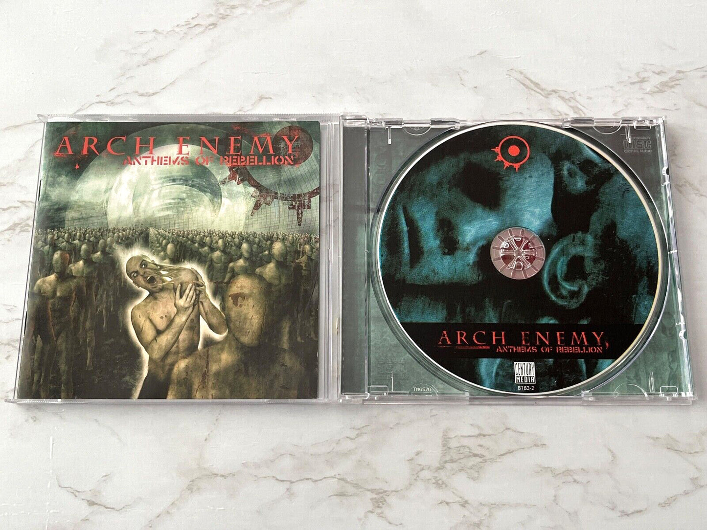 Arch Enemy – Anthems Of Rebellion (2003) [ORIGINAL USA PRESS]