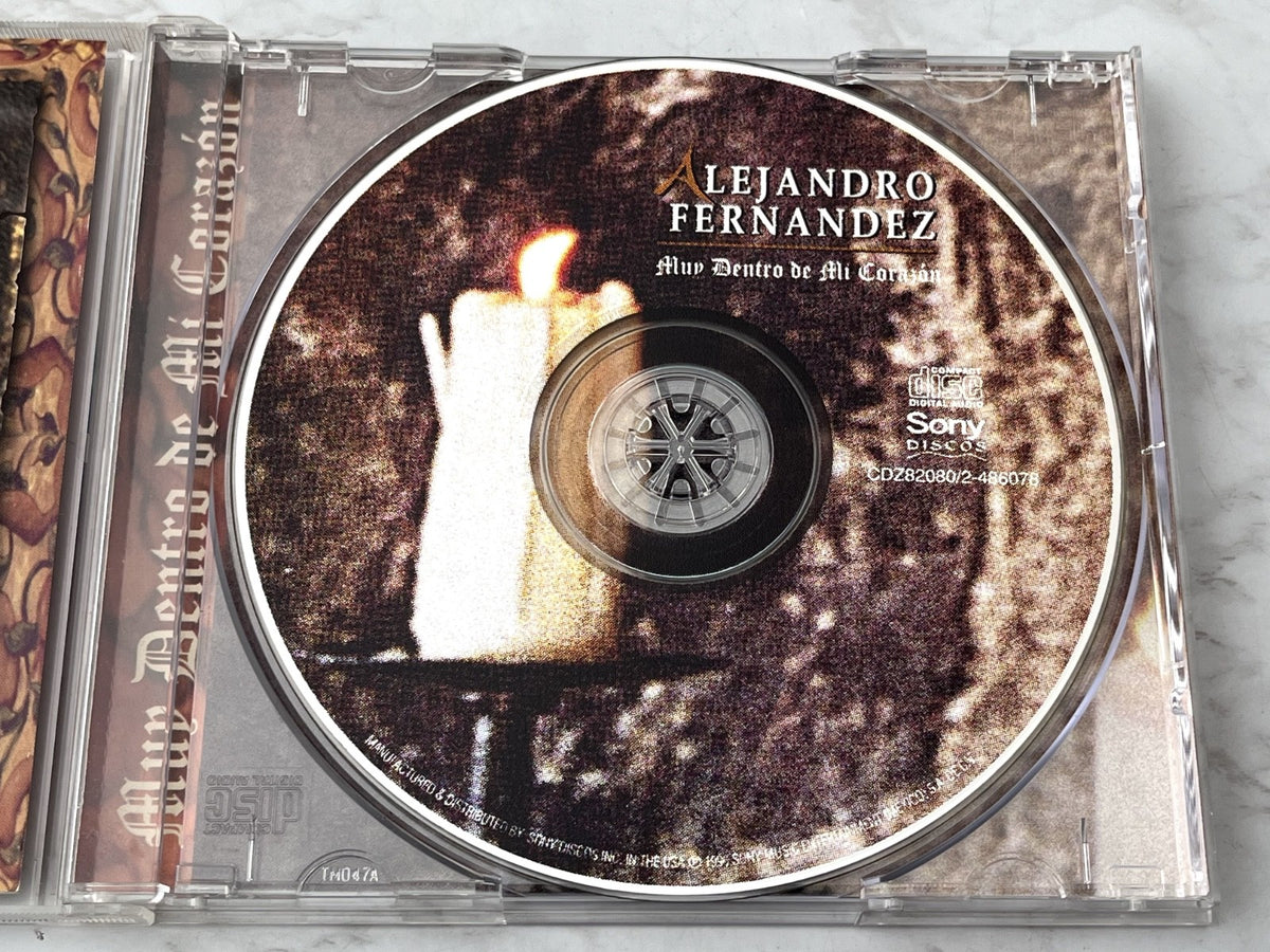 Alejandro Fernandez – Muy Dentro De Mi Corazon (1996) [ORIGINAL USA PRESS]