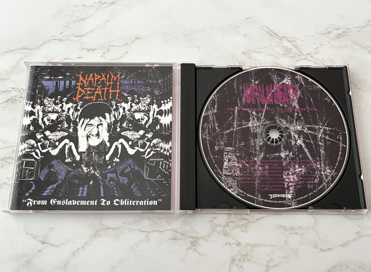 Napalm Death – From Enslavement TO Obliteration