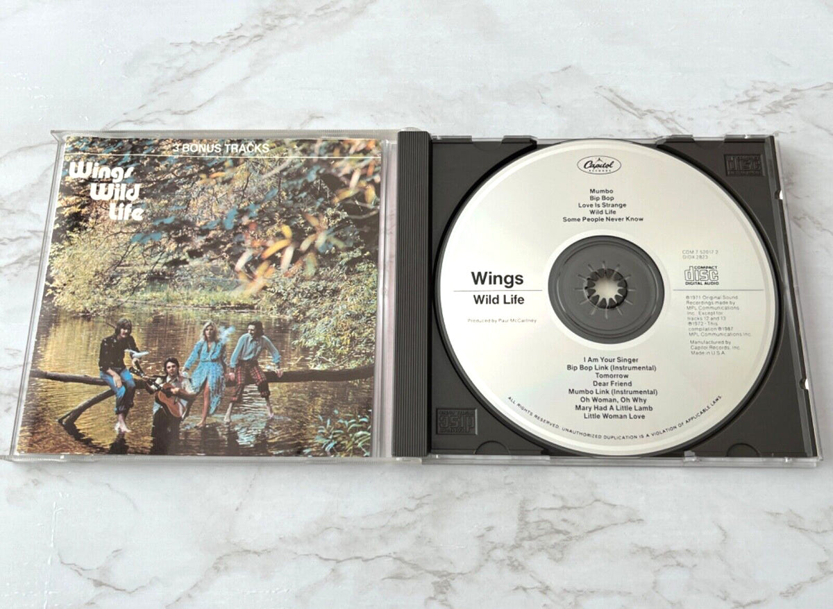 Paul McCartney, Wings – Wild Life (1987)