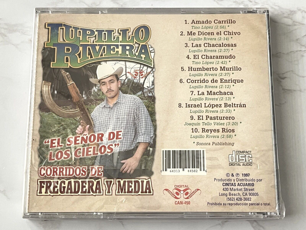 Lupillo Rivera – Corridos De Fregadera Y Media (1997) [ORIGINAL USA PRESS]