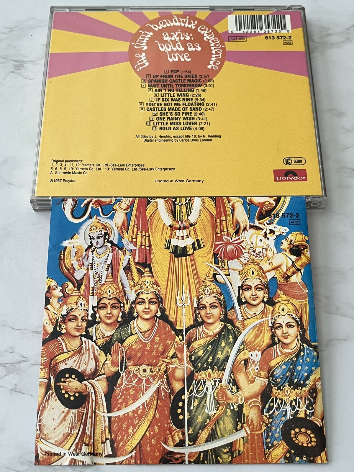 The Jimi Hendrix Experience – Axis Bold As Love [W GERMANY TARGET ERA]