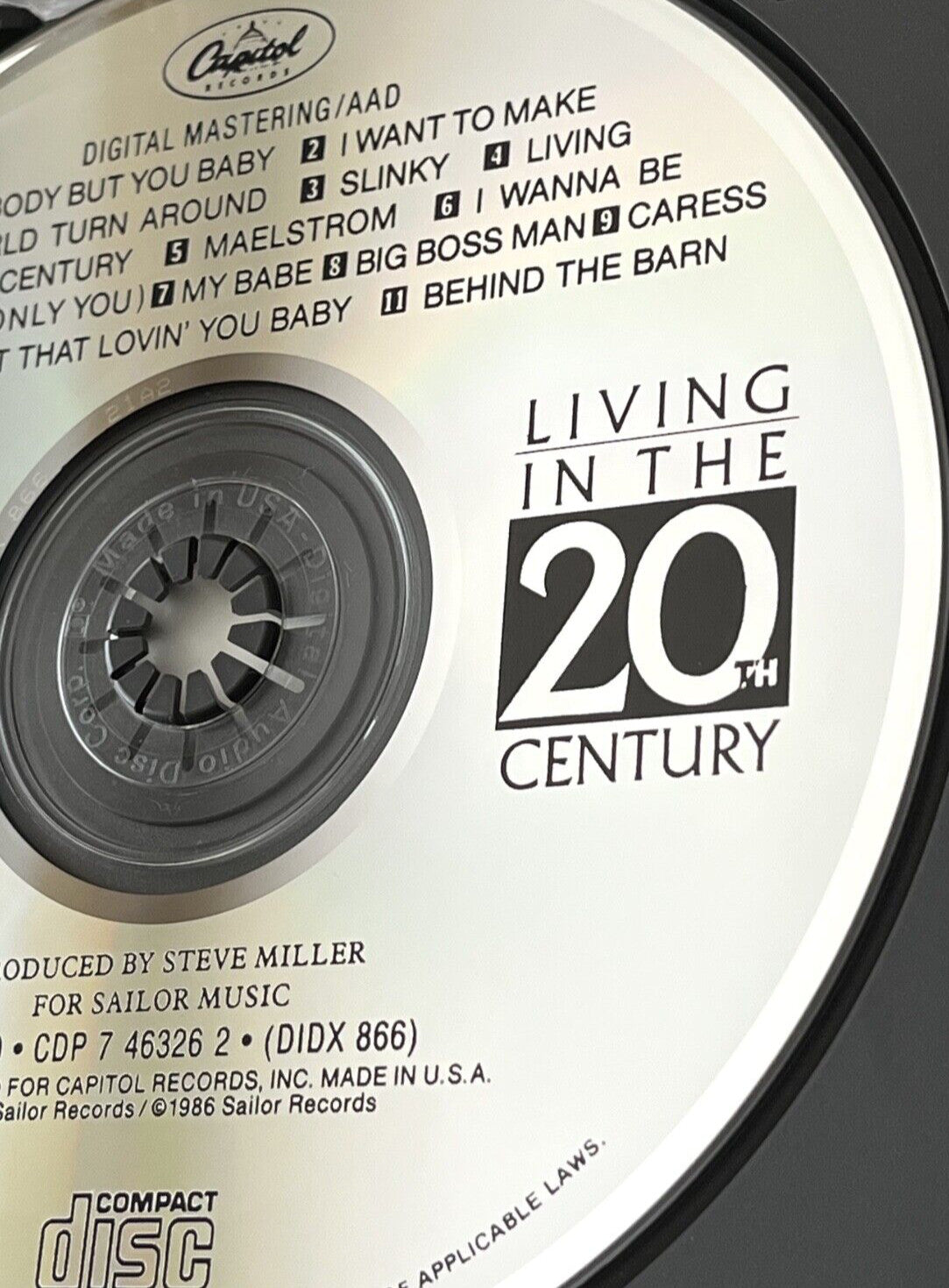 Steve Miller Band – The Steve Miller Band Living In The 20th Century [DADC PRESS]