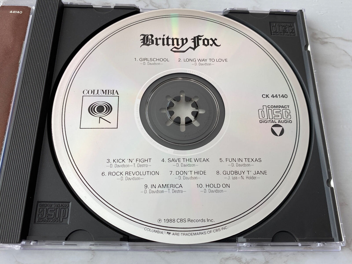 Britny Fox – Britny Fox (1988) [ORIGINAL USA PRESS]