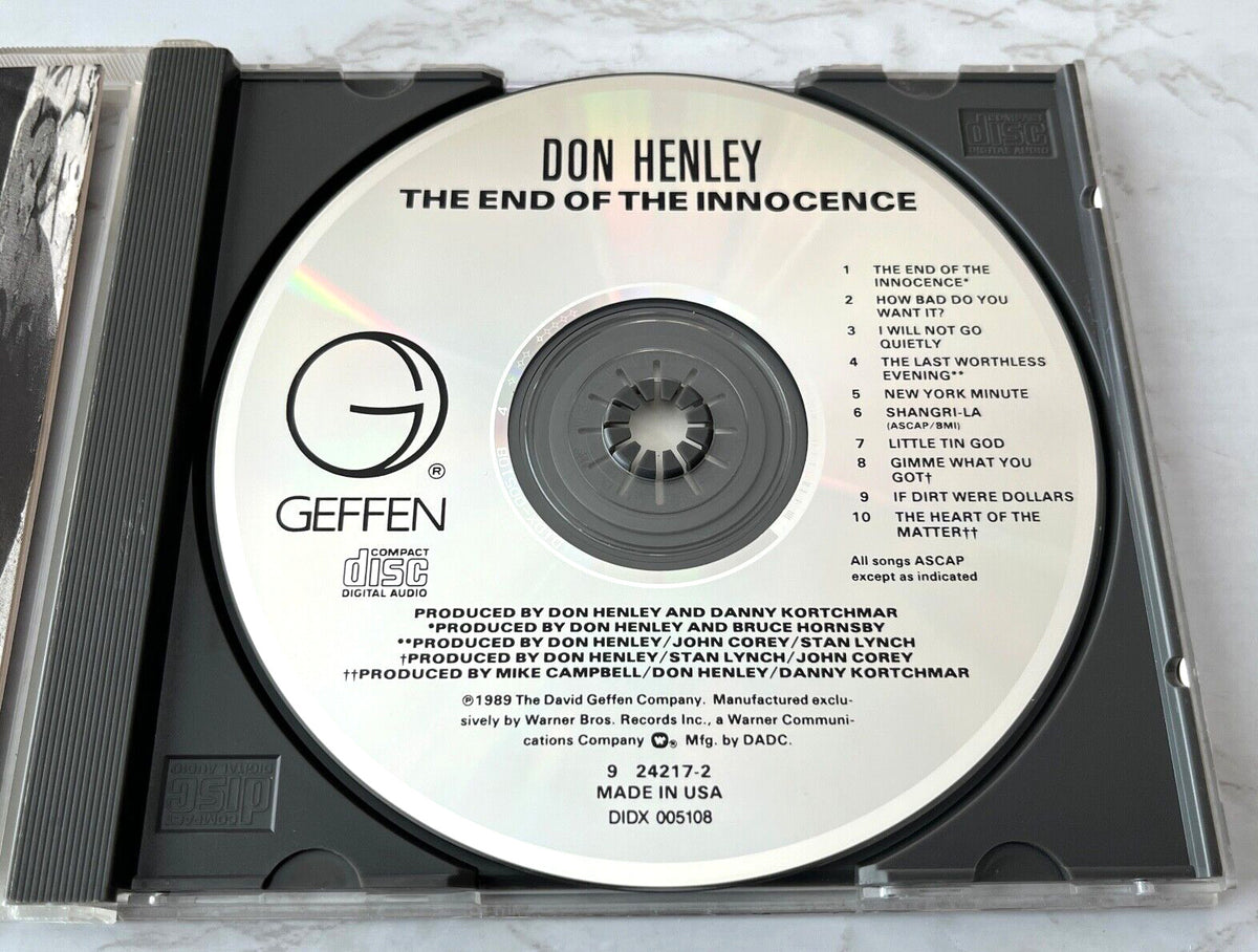 Don Henley – The End Of Innocence [DADC PRESS]