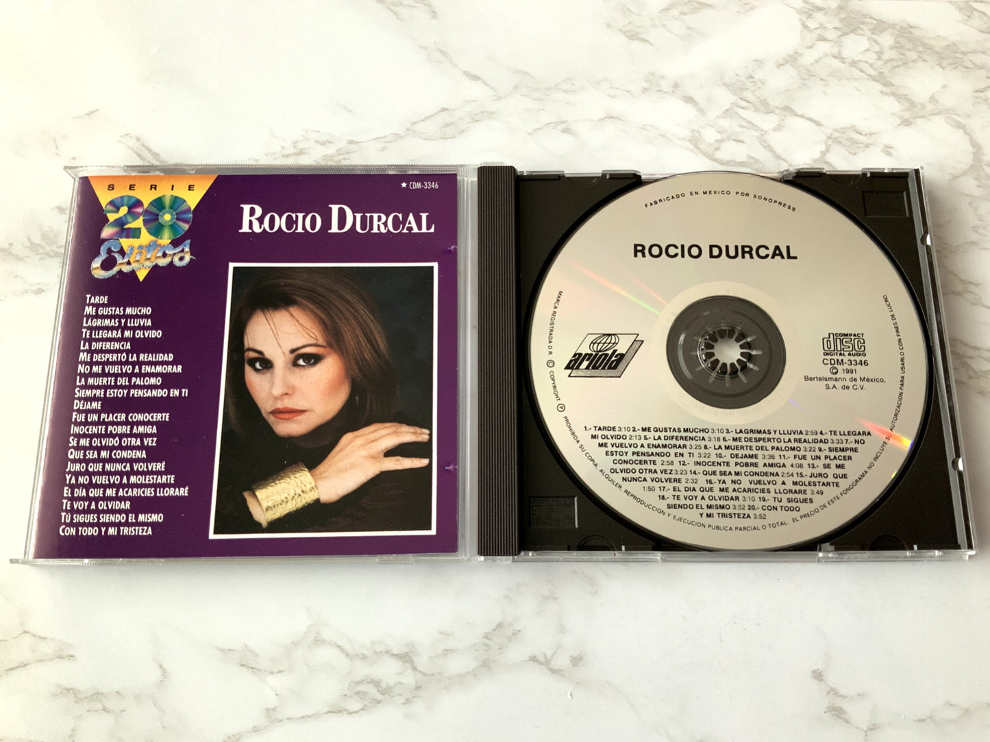 Rocio Durcal – La Serie De Los 20 Exitos (1991)