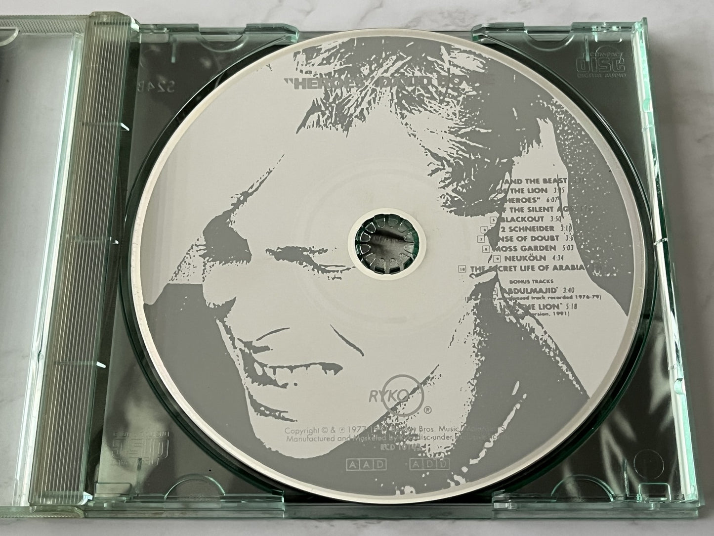 David Bowie – Heroes (1991) [USA SILVER DISC]