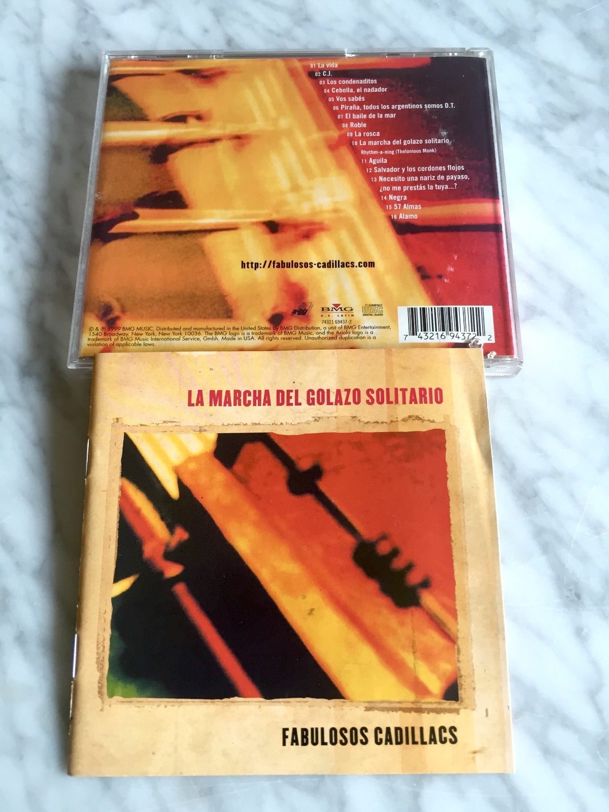 Fabulosos Cadillacs – La marcha del Golazo Solitario [ORIGINAL USA PRESS]