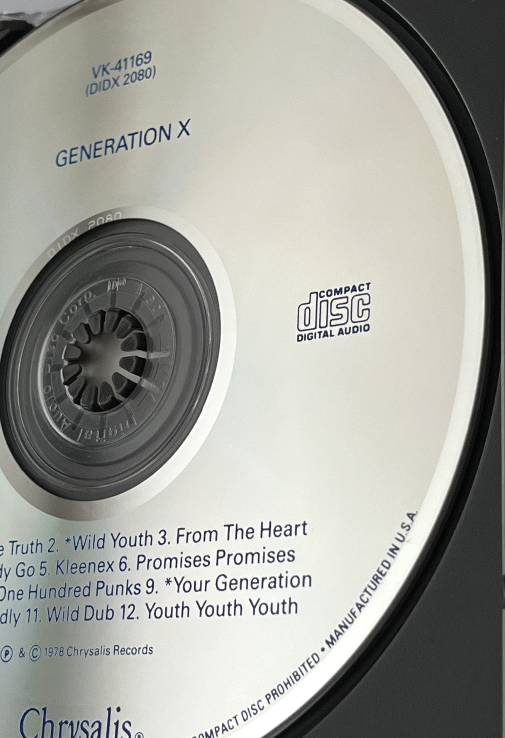 Generation X – Generation X (1987) [DADC PRESS]