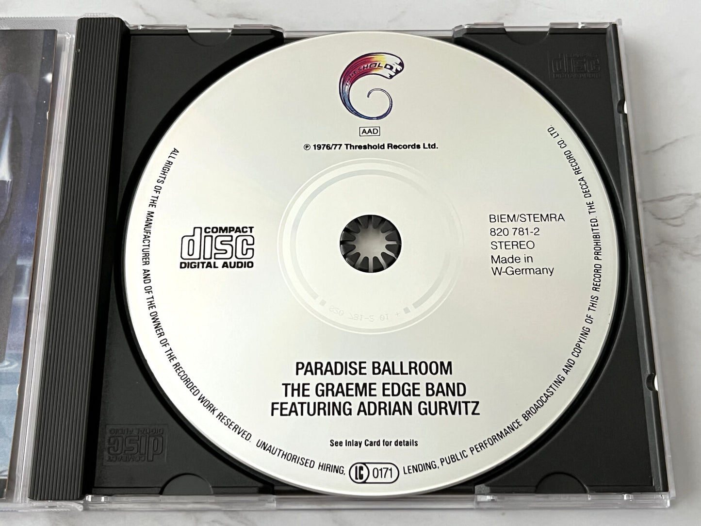 The Graeme Edge Band – Paradise Ballroom (1989) [W GERMANY TARGET ERA]