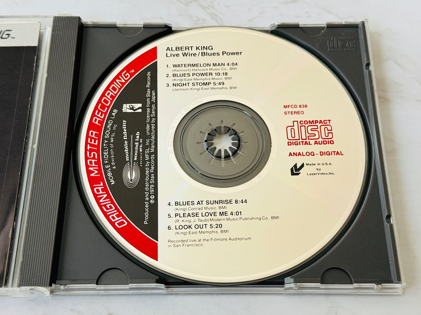 Albert King – Live Wire / Blues Power (MFSL) (1987)