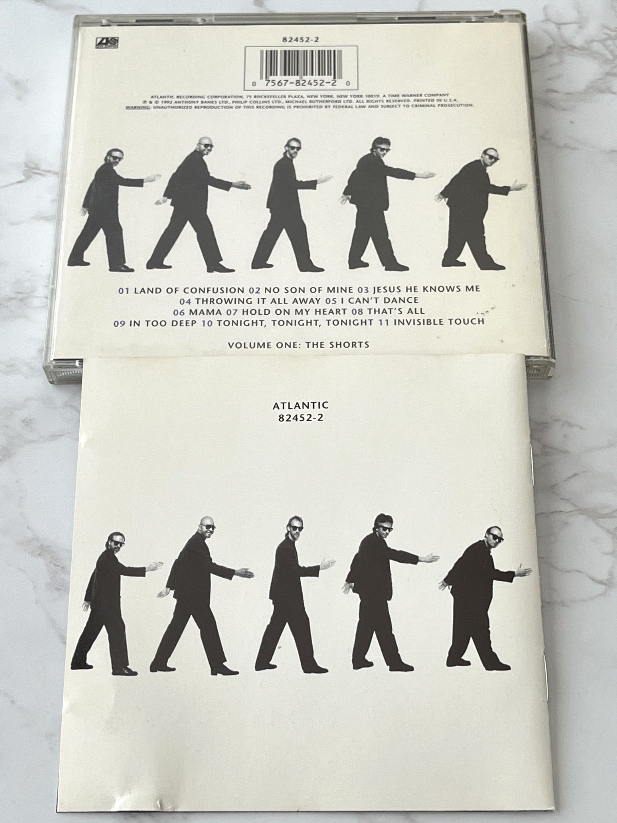 Genesis – Live The Way We Walk (Promo) (1992) [ORIGINAL USA PRESS]