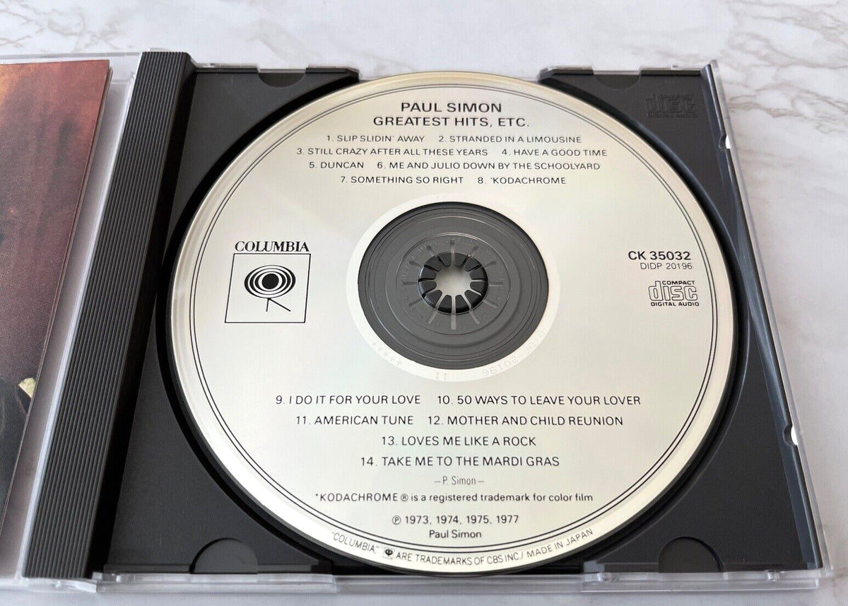 Paul Simon – Greatest Hits ETC [JAPAN TARGET ERA]