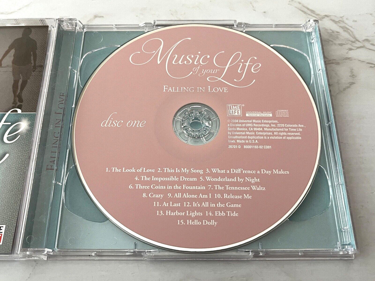 Connie Francis, Etta James, Patsy Cline, The Platters – Time Life Music Of Your Life Falling In Love (1994)