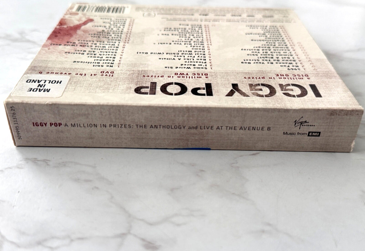 Iggy Pop – A Million In Prizes The Anthology (Digipak, CD/DVD) (2005) [UK PRESS]