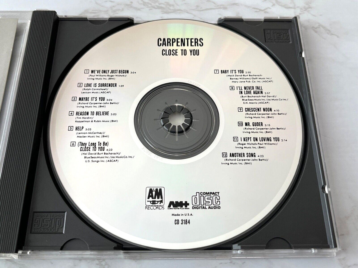 Carpenters – Close To You (1988) [ORIGINAL USA PRESS]