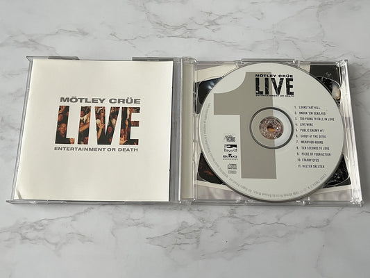 Motley Crue – Live Entertainment Or Death 2 (1999) [ORIGINAL USA PRESS]