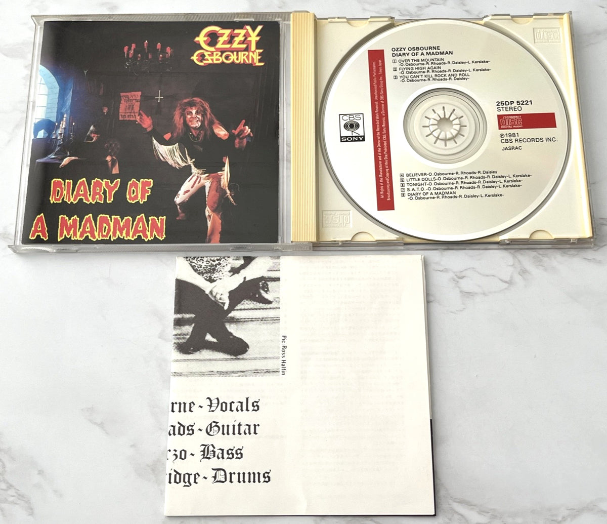 Ozzy Osbourne – Diary Of A Madman (1988) [JAPAN TARGET ERA]