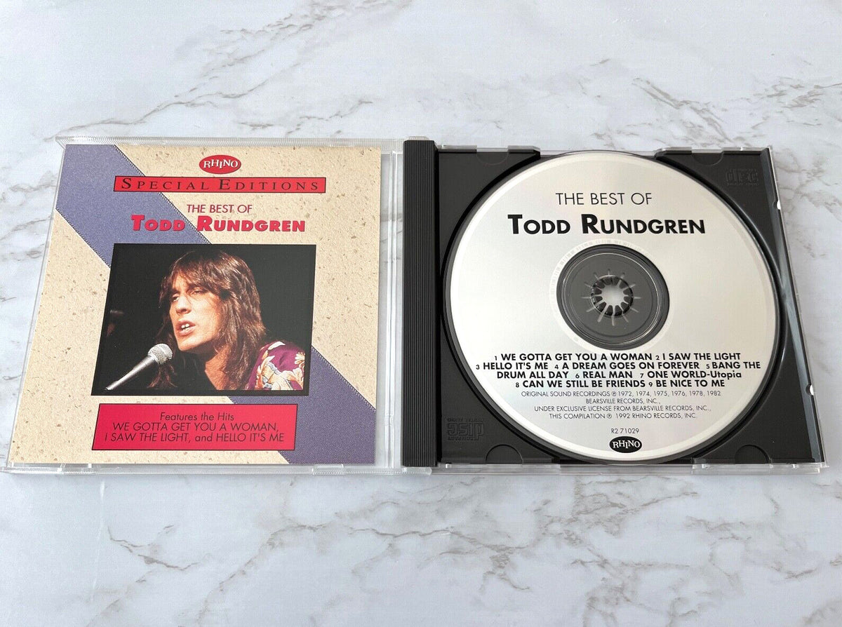 Todd Rundgren – The Best Of (1992) [ORIGINAL USA PRESS]